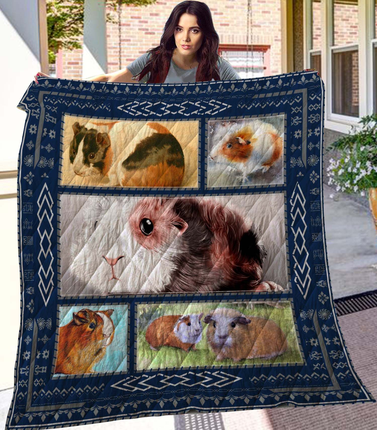 Guinea Pig Quilt Blanket DHC291175VT