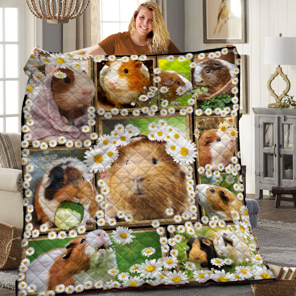 Guinea Pig Quilt Blanket HHH050602NH