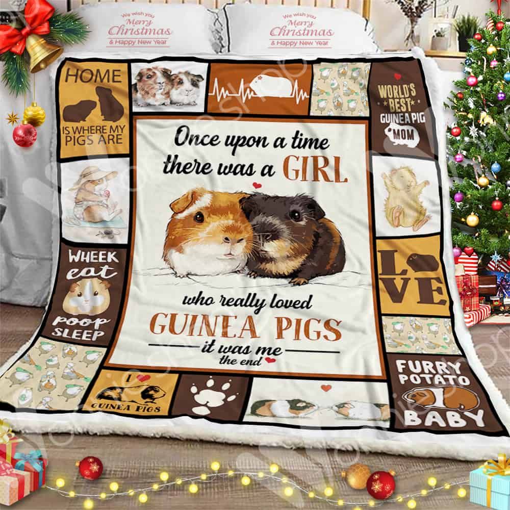 Guinea Pig Sherpa Quilt Blanket DHC0102522TD