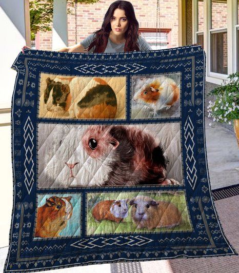 Guinea Pig Uptown Girl Quilt Blanket DHC31121635TD