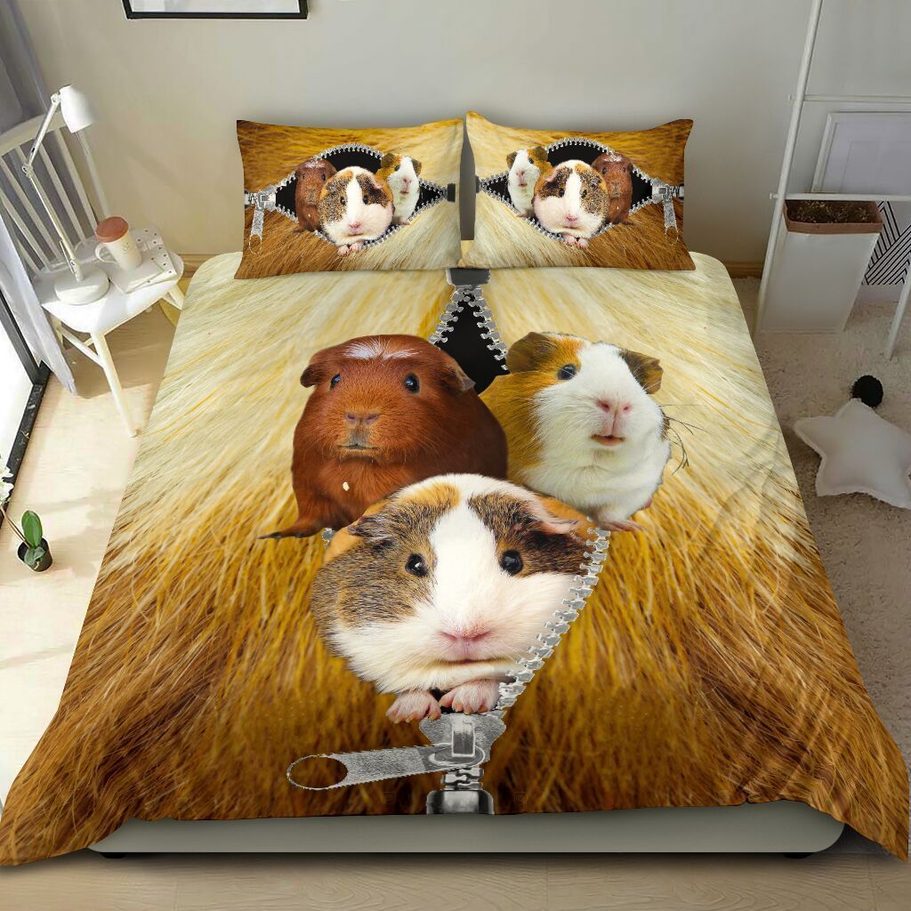 Guinea Pig Zipper Bedding Set