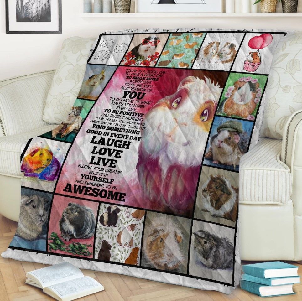 Guinea Pigs Sherpa Fleece Blanket