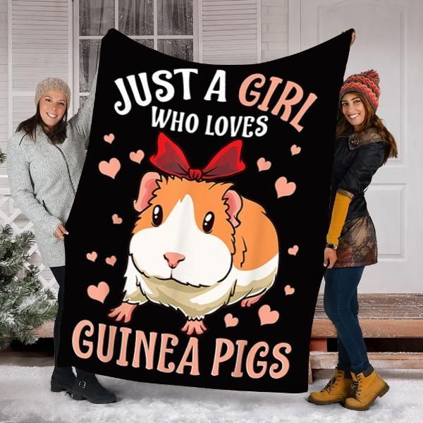 Guinea Pigs Sherpa Fleece Blanket