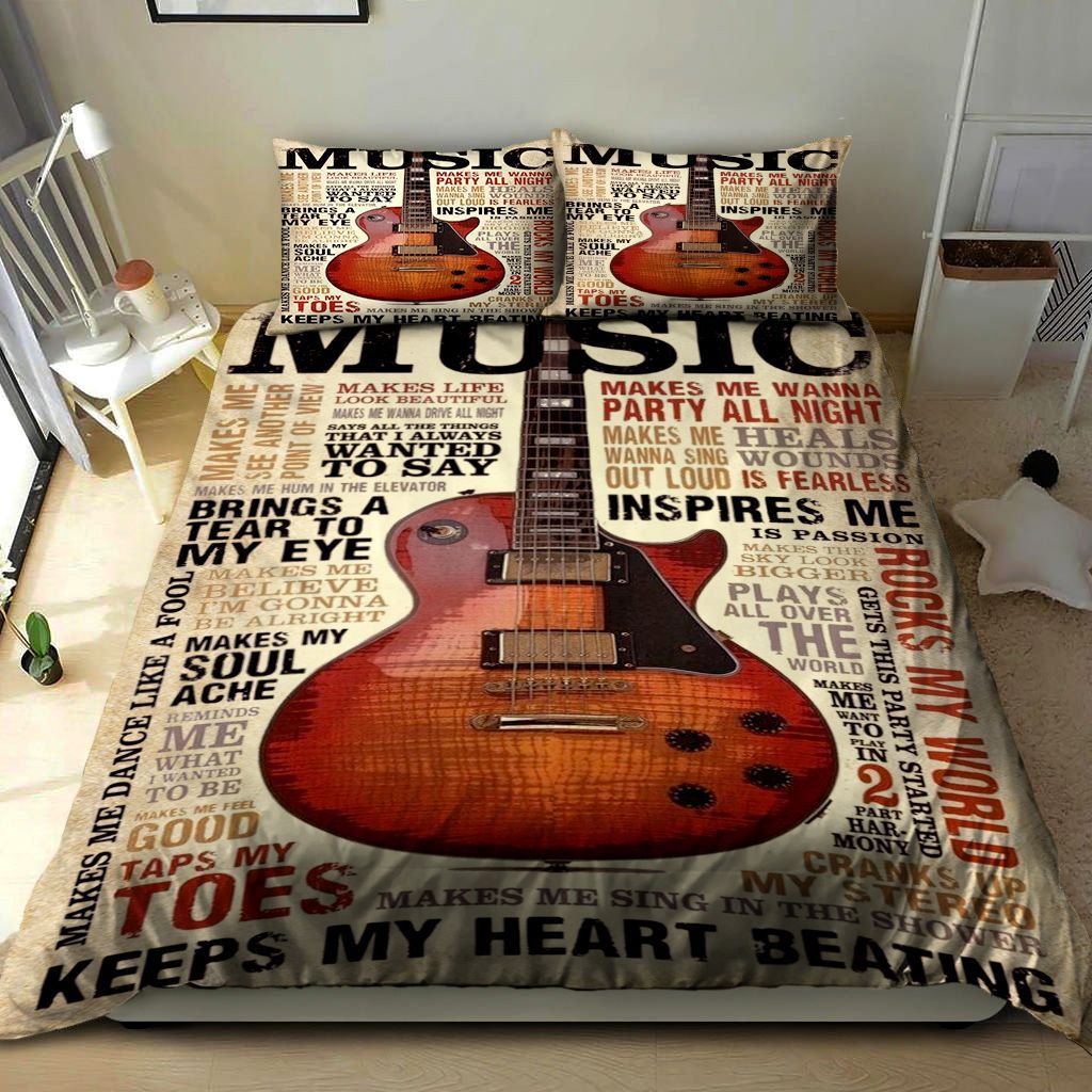 Guitar Bedding Set