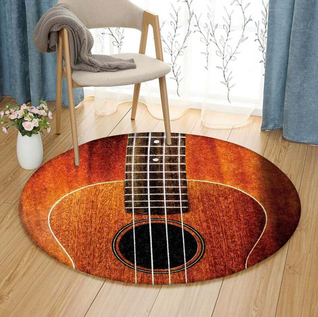Guitar Round Carpet