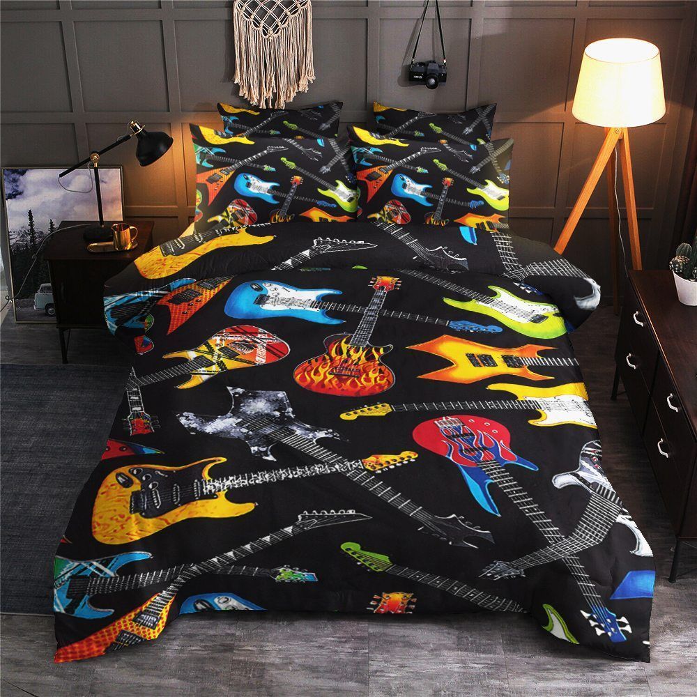 Guitar Color Bedding Set