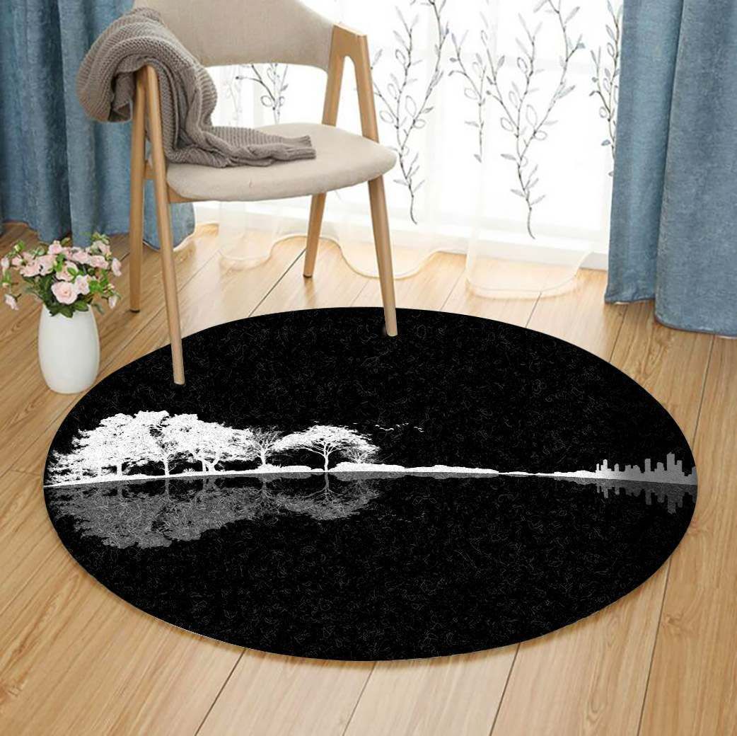 Guitar Round Carpet