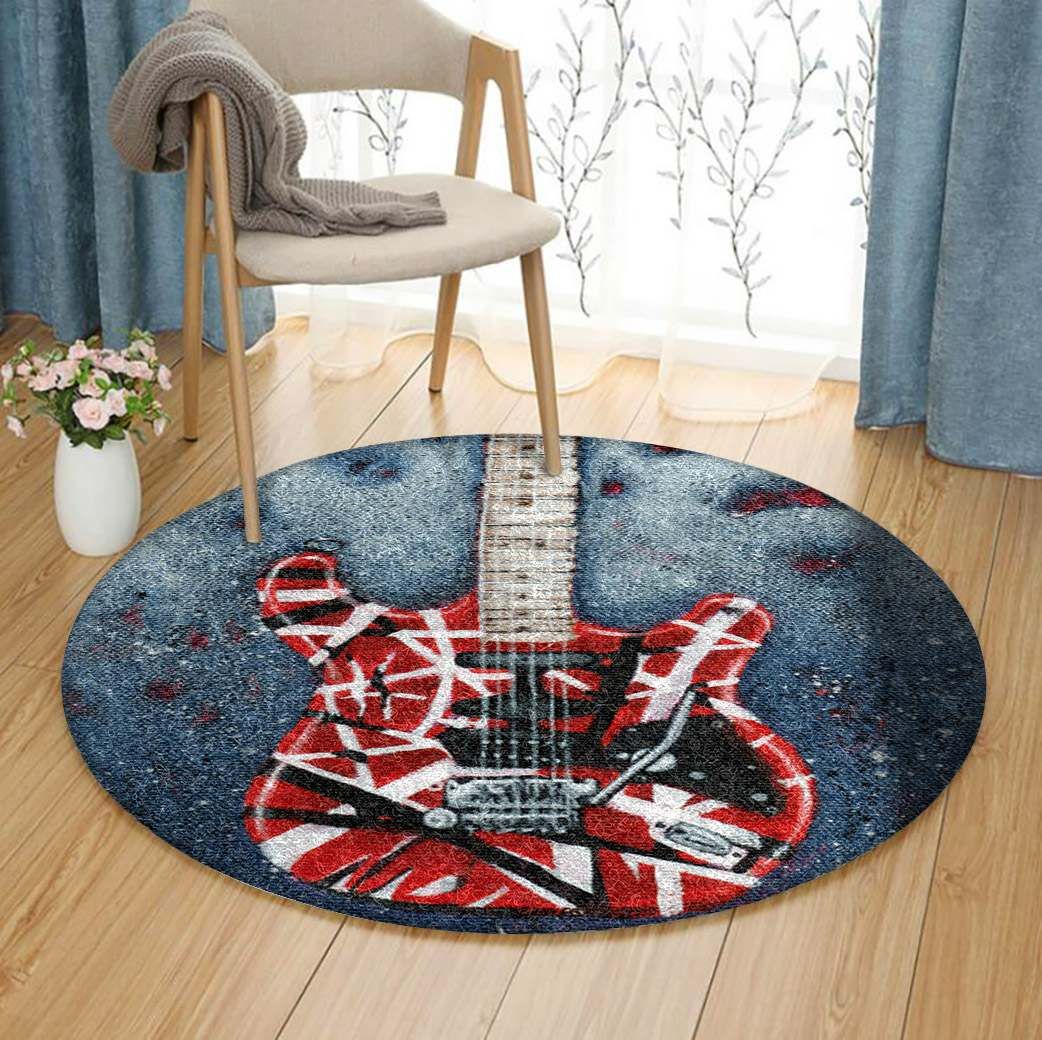 Guitar Round Carpet