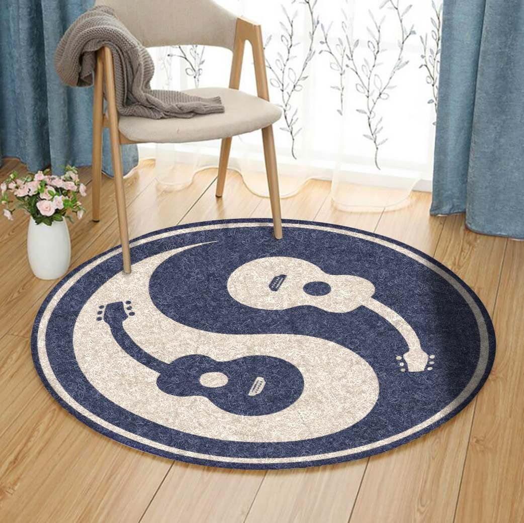 Guitar Round Carpet