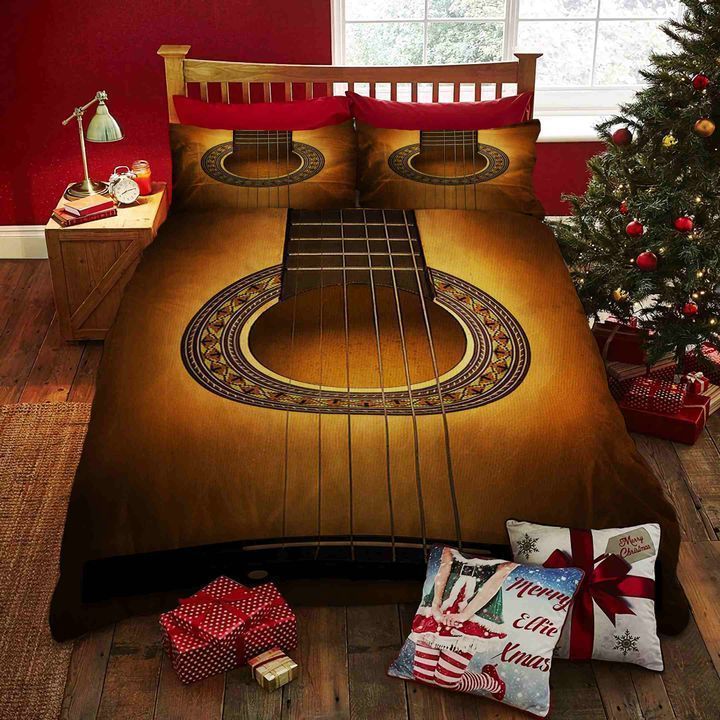 Guitar In Love Bedding Set