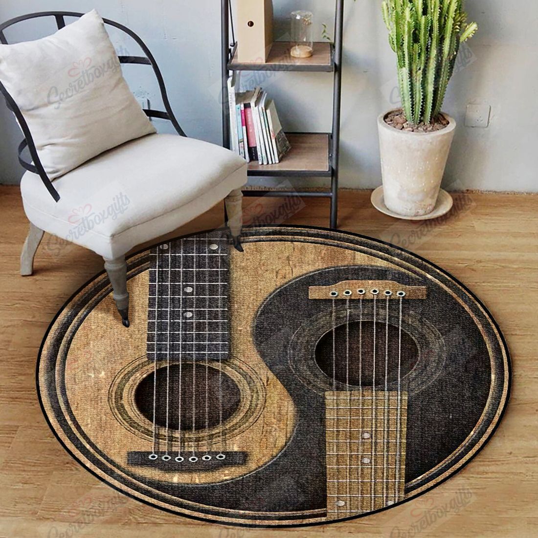Guitar Round Carpet