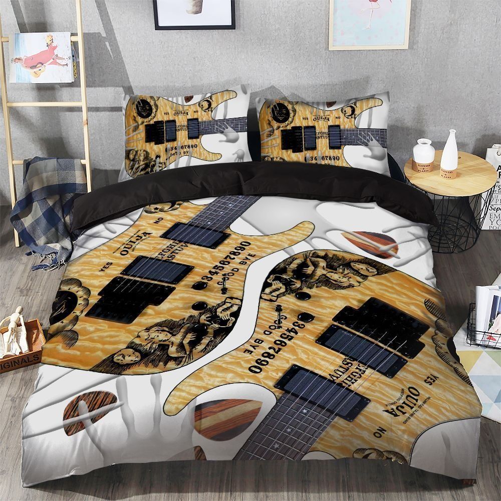 Guitar Ouija Bedding Set