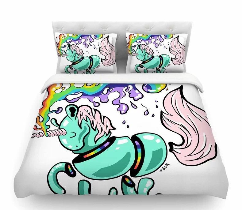 Gummy Unicorn Bedding Set