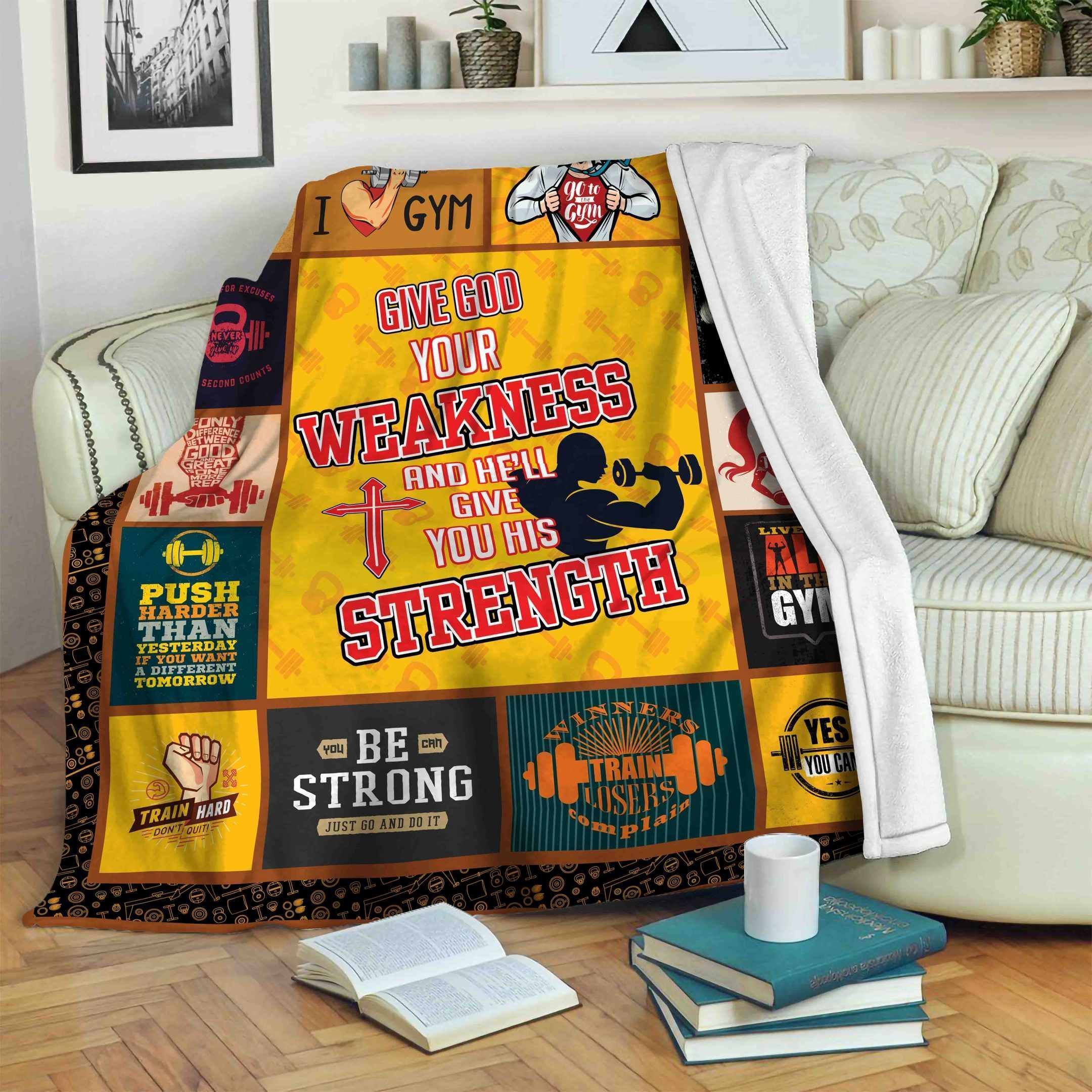 Gymnastic Fleece Blanket