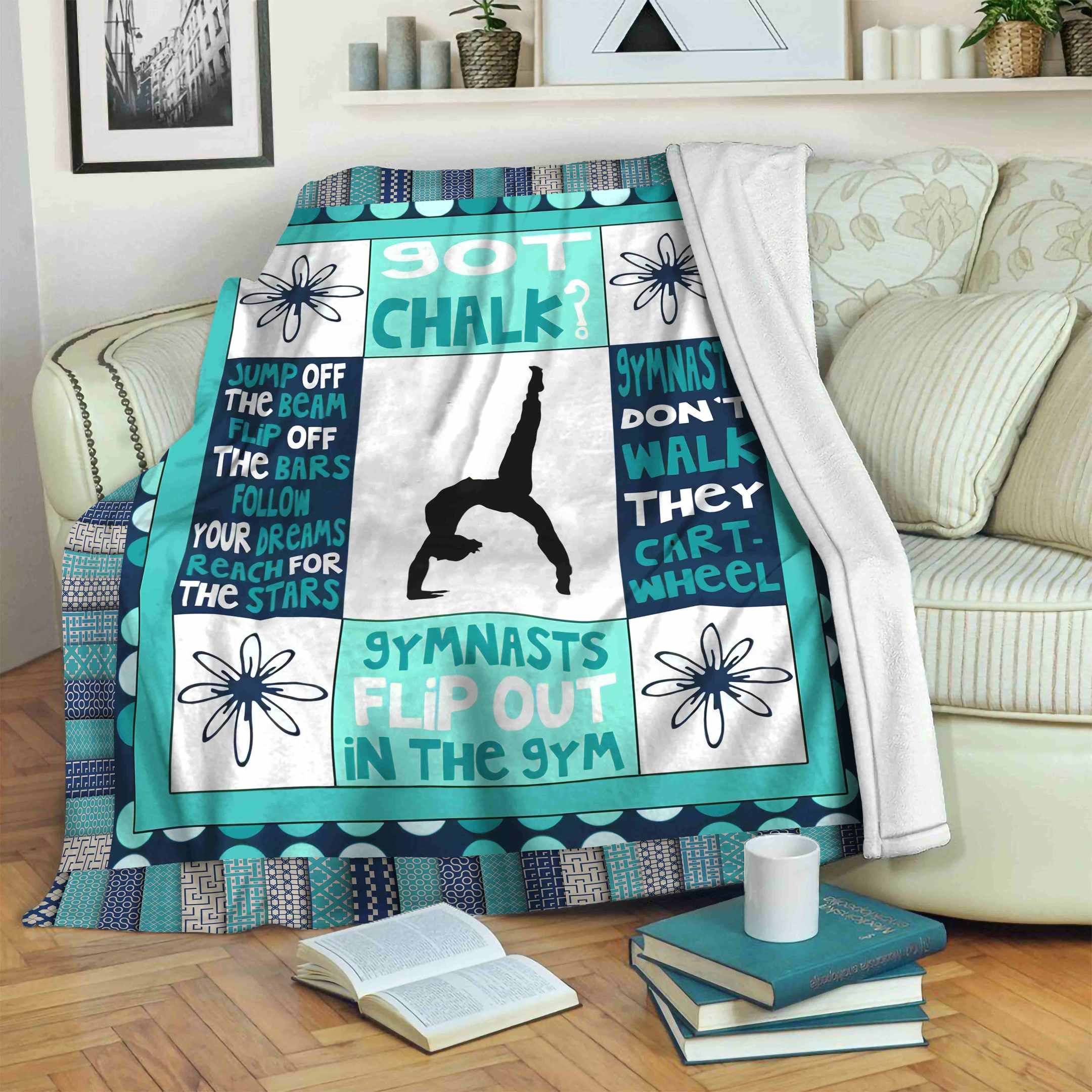 Gymnastic Fleece Blanket