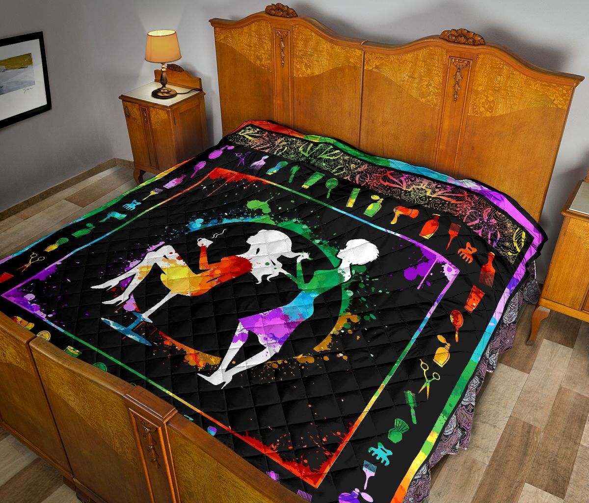 HAIR STYLIST ART COLOR QUILT DHC281111543DD