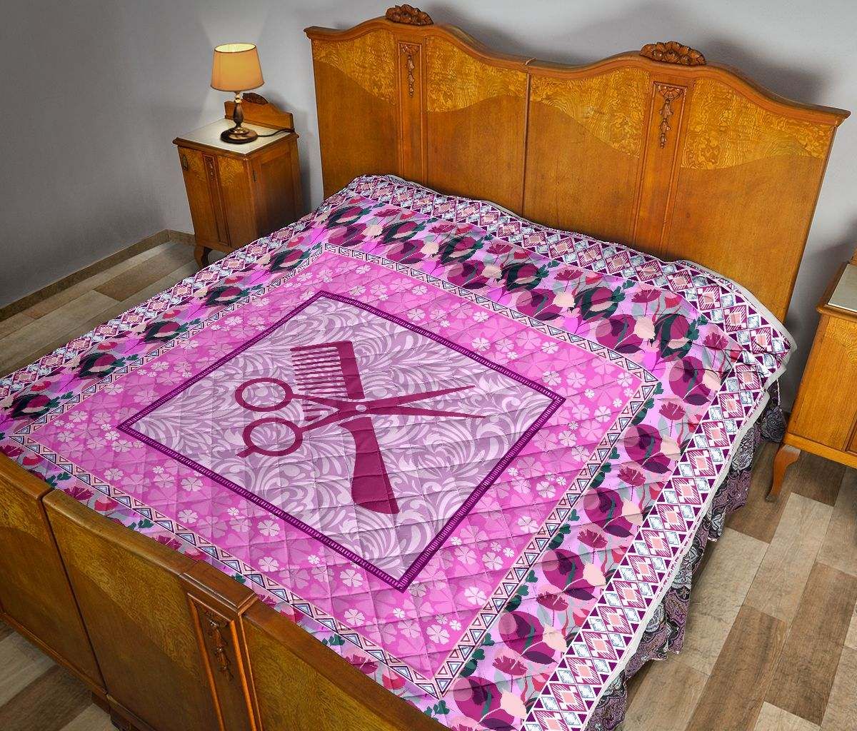 HAIR STYLIST FLOWER QUILT DHC281111539DD