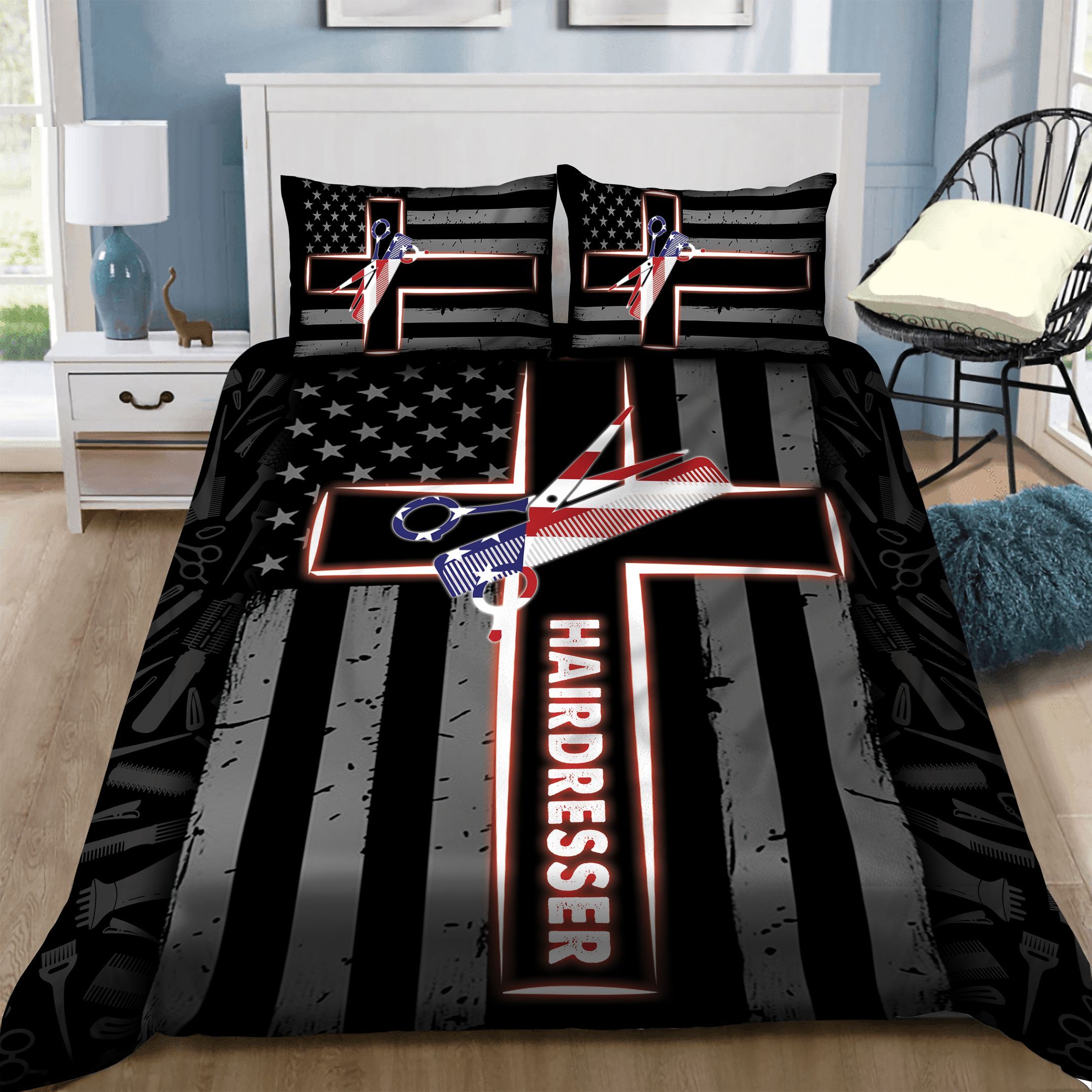 Hairstylist Bedding Set