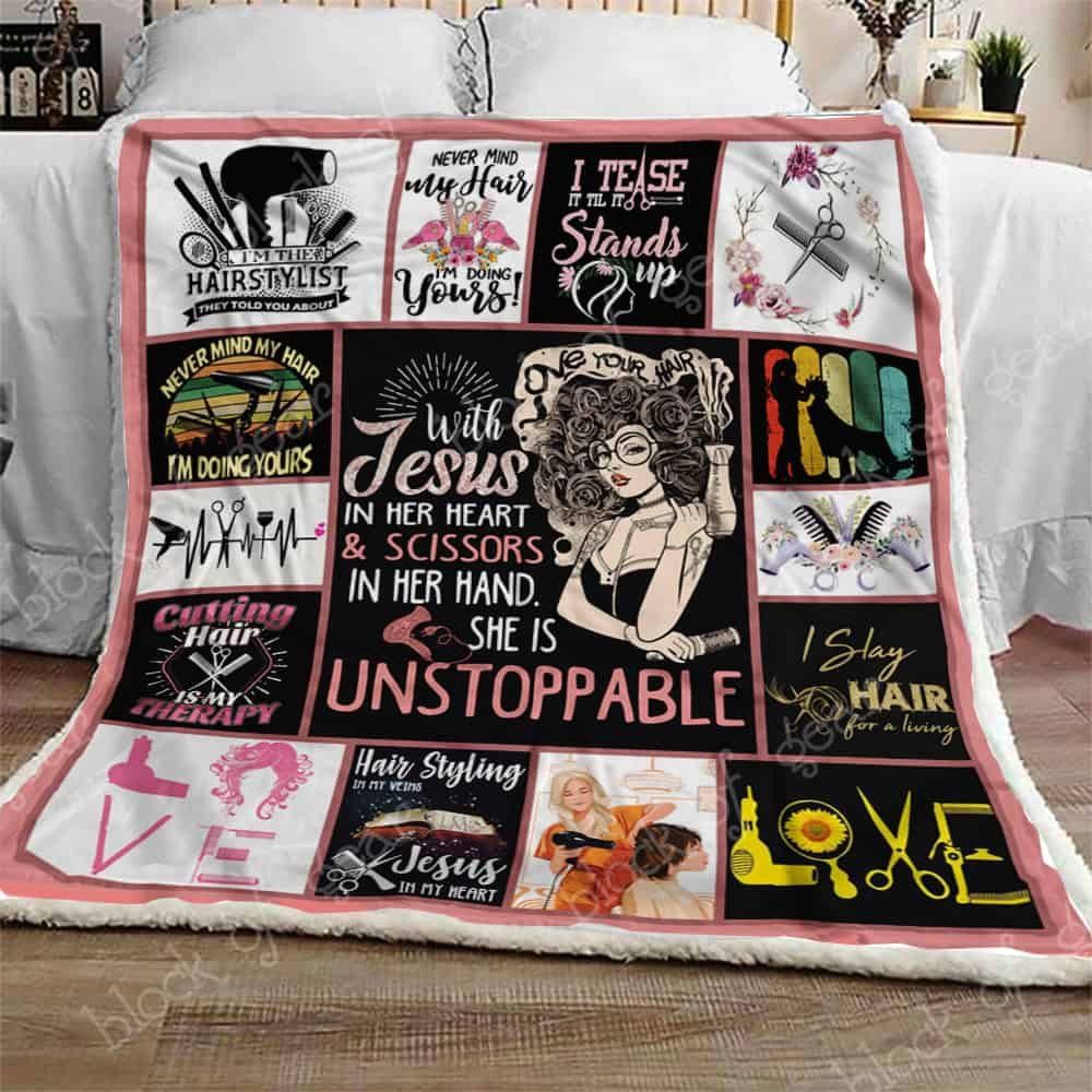 Hairstylist CLT180725 Quilt Blanket