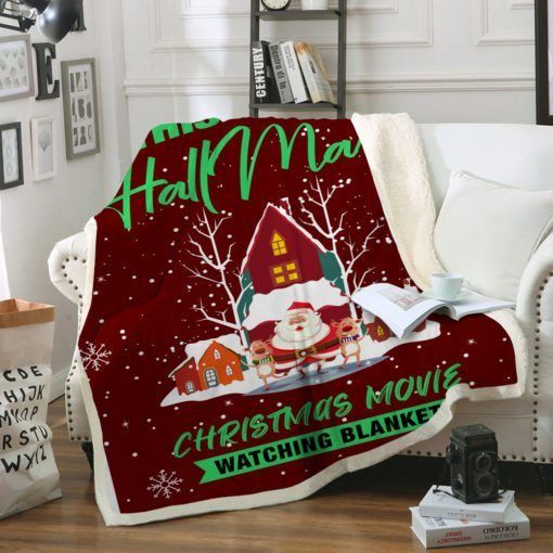 Hallmark Christmas Sherpa Fleece Blanket