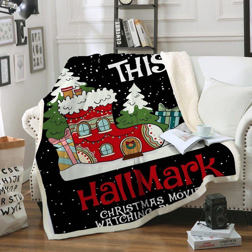 Hallmark Christmas Sherpa Fleece Blanket