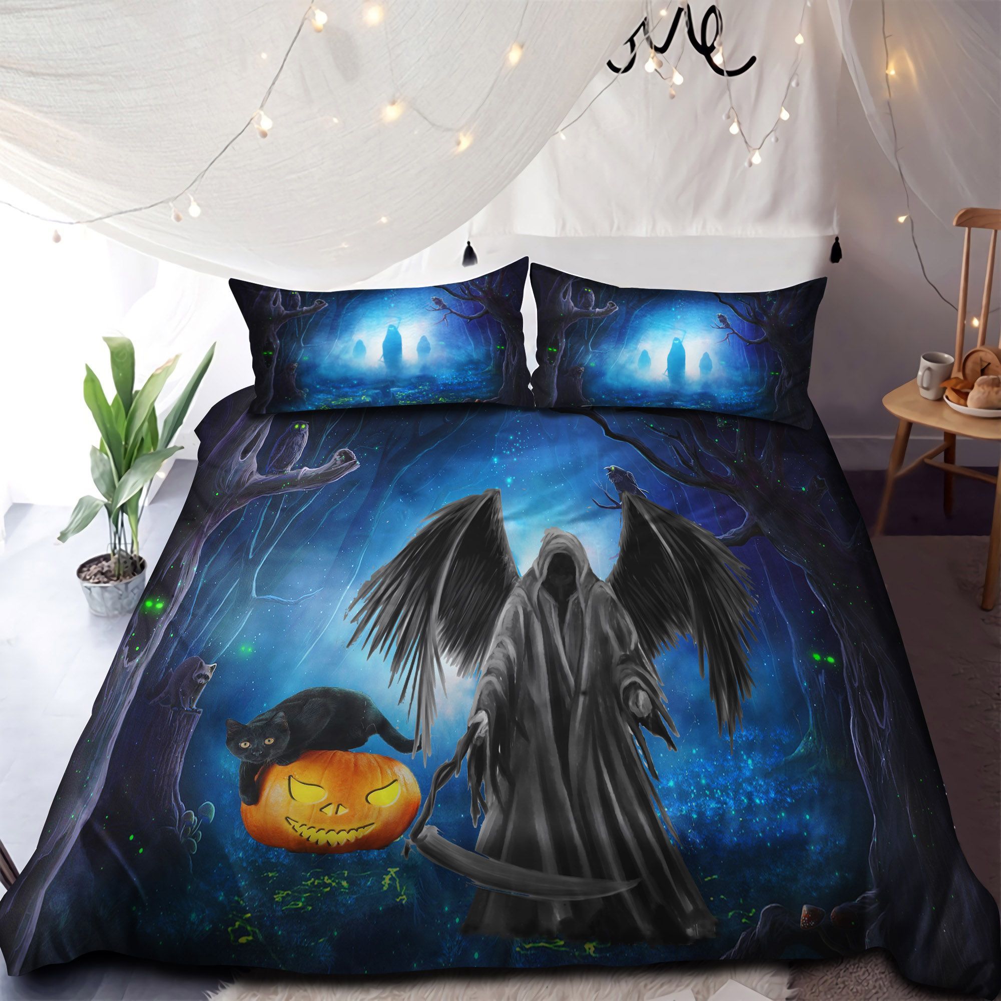 Halloween Dead Is Coming Bedding Set