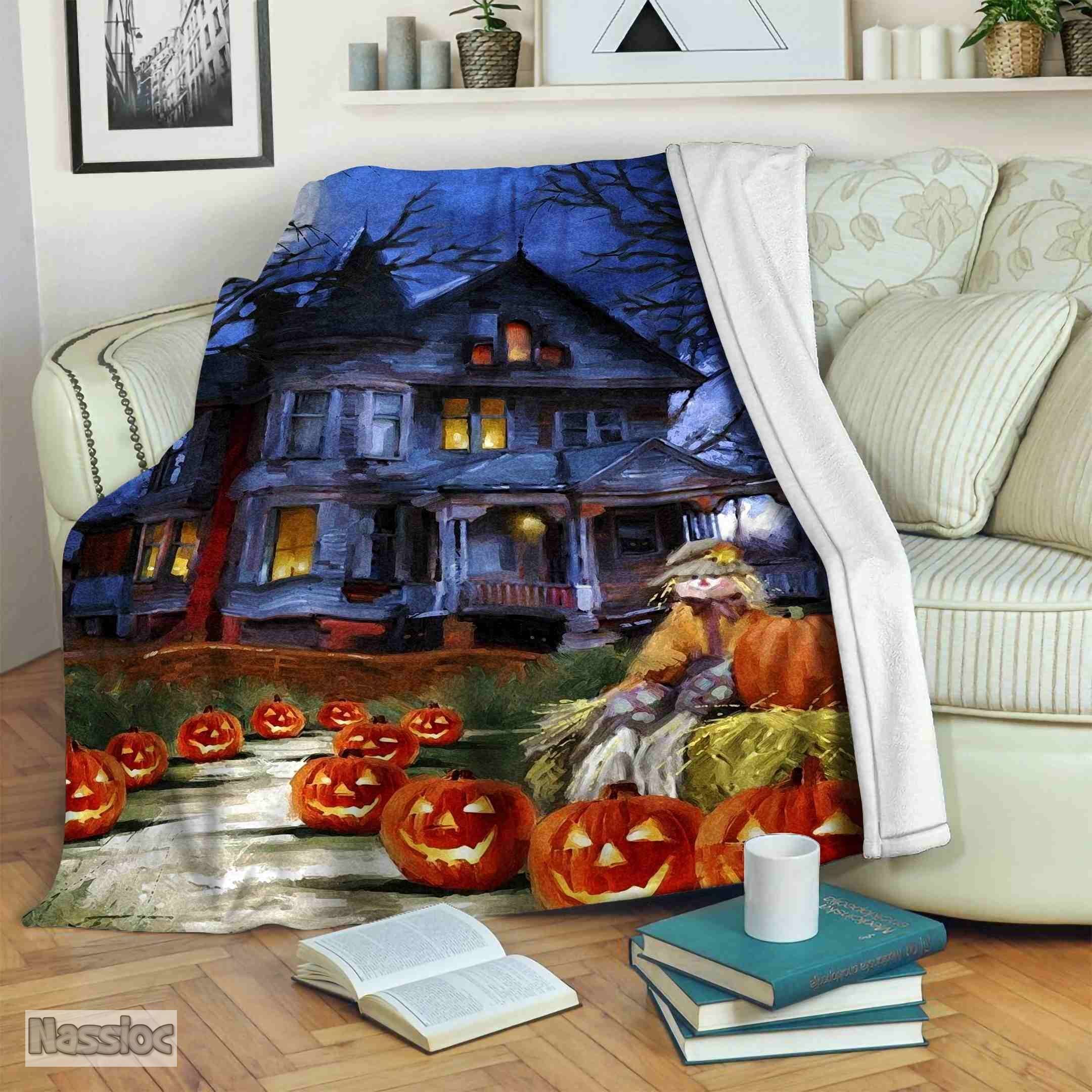 Halloween Fleece Blanket