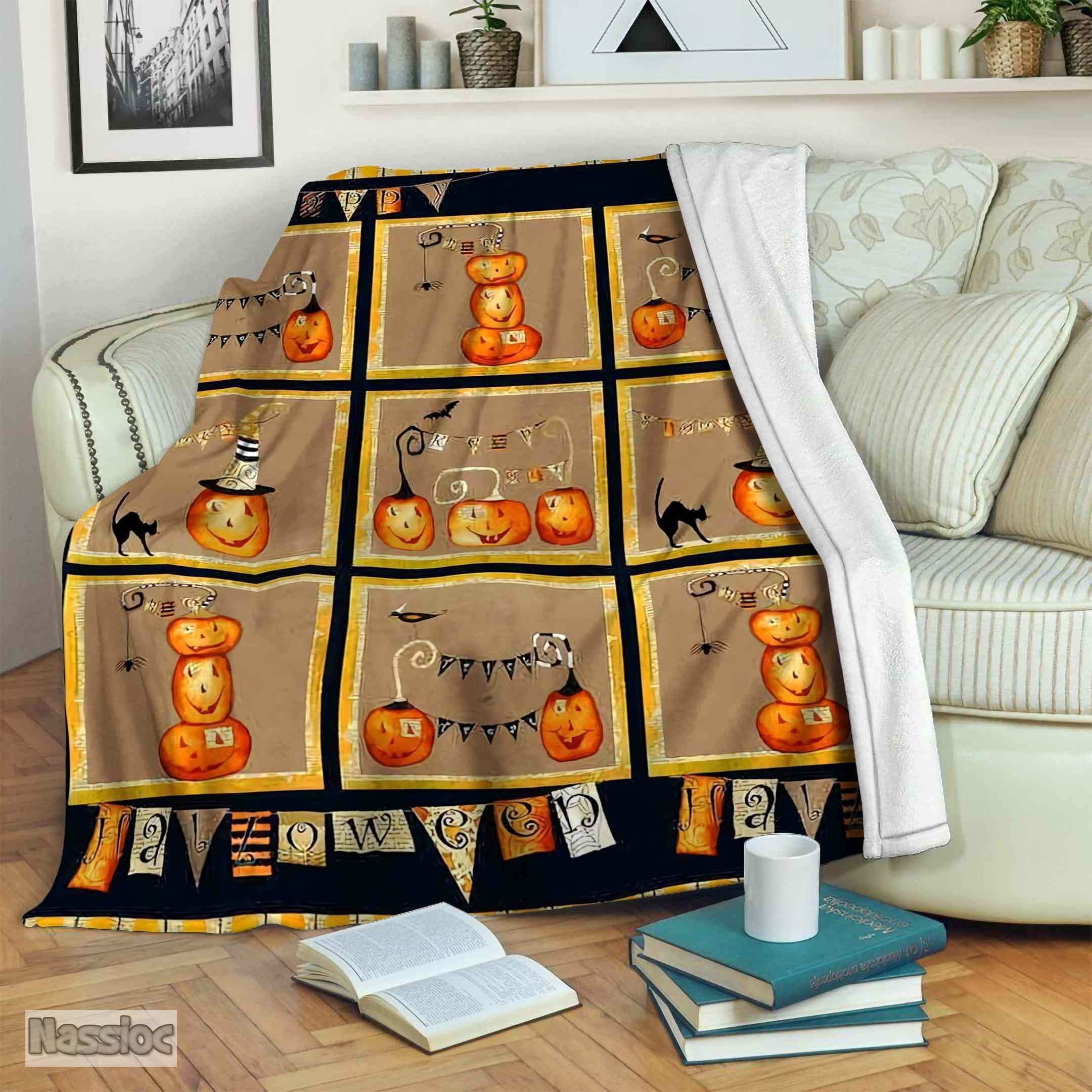 Halloween Fleece Blanket