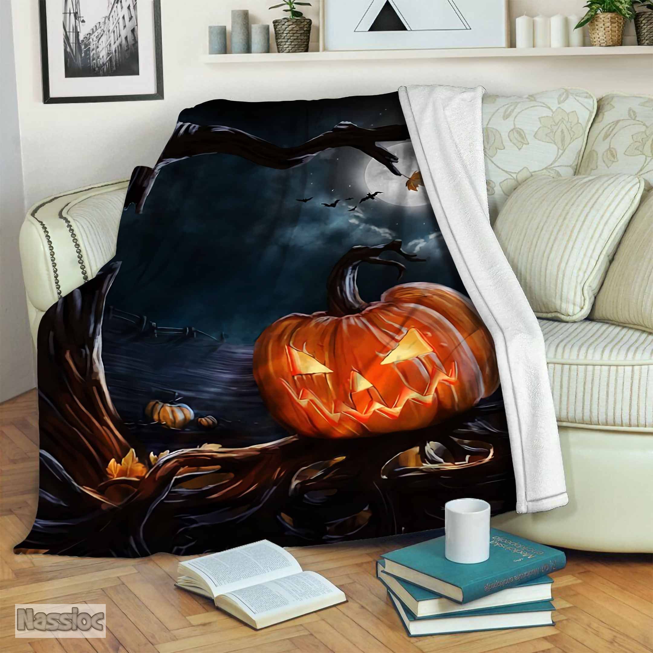 Halloween Fleece Blanket