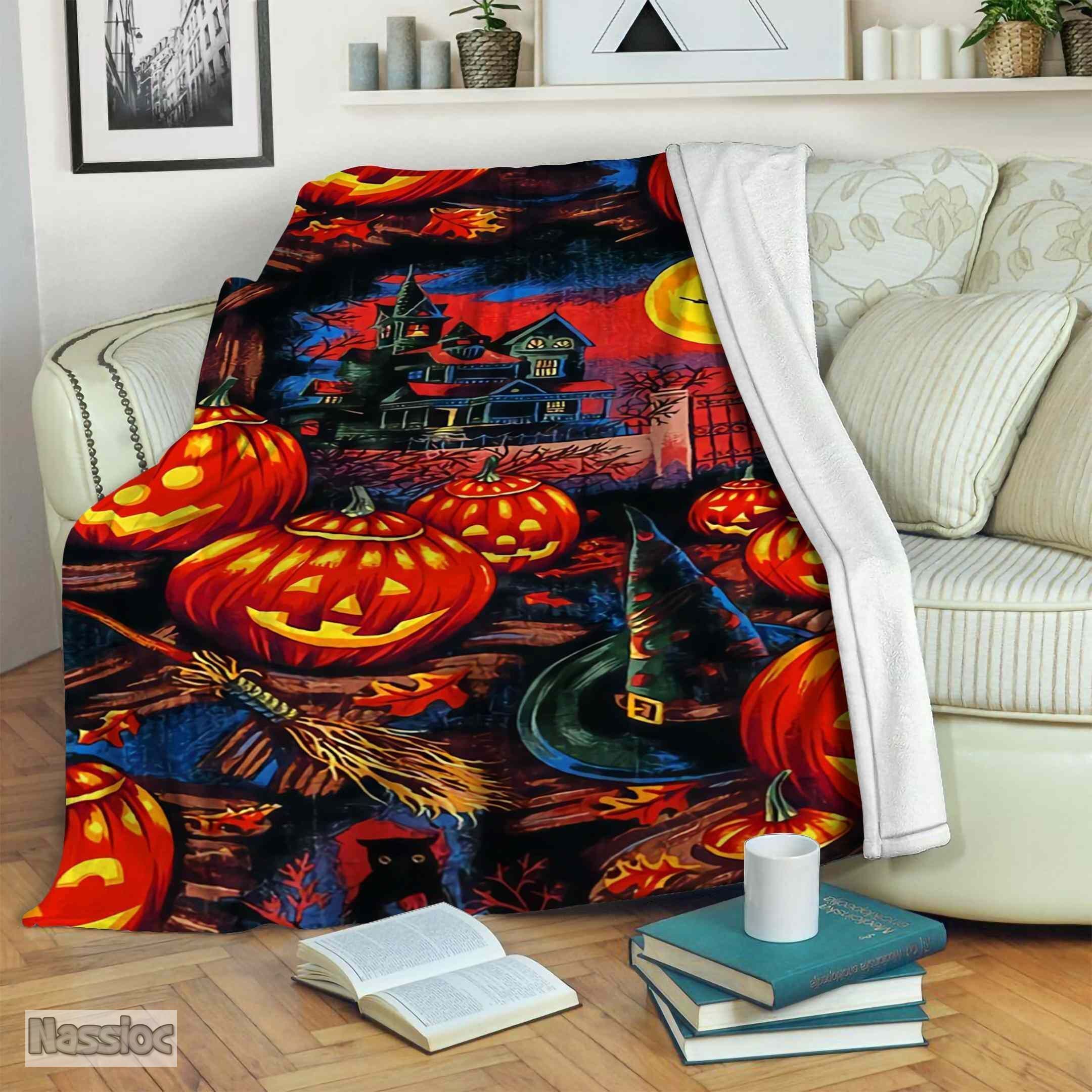 Halloween Fleece Blanket
