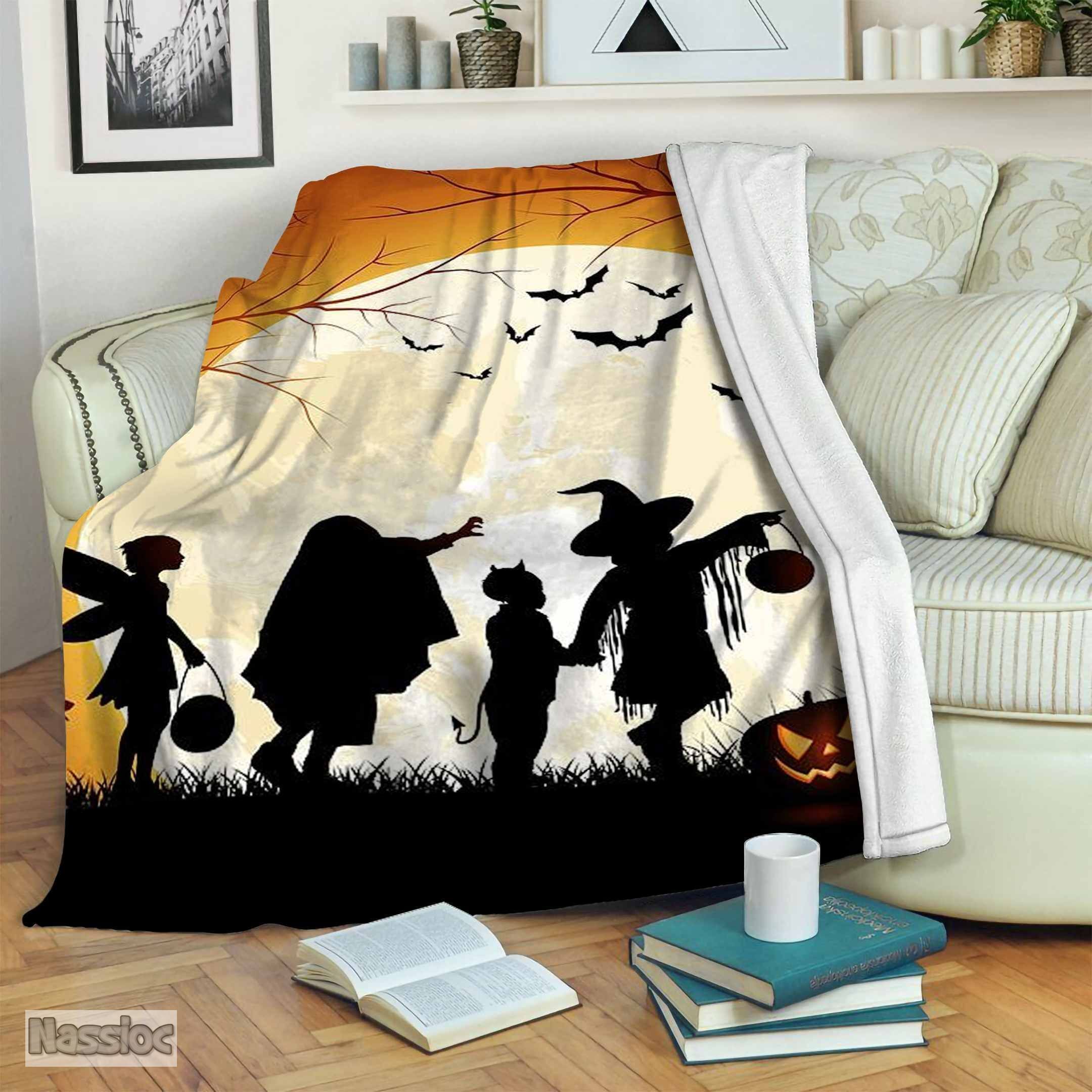 Halloween Fleece Blanket