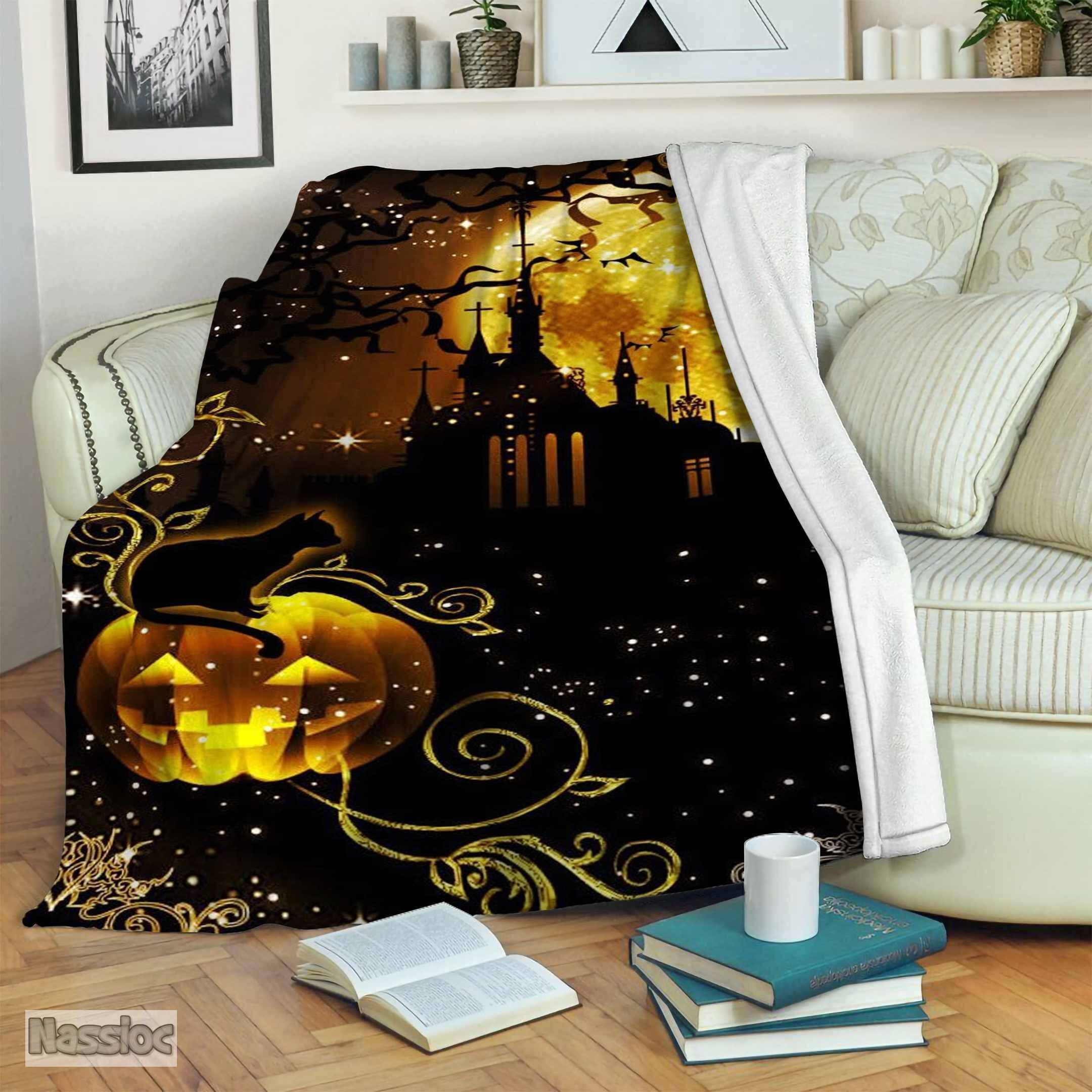 Halloween Fleece Blanket