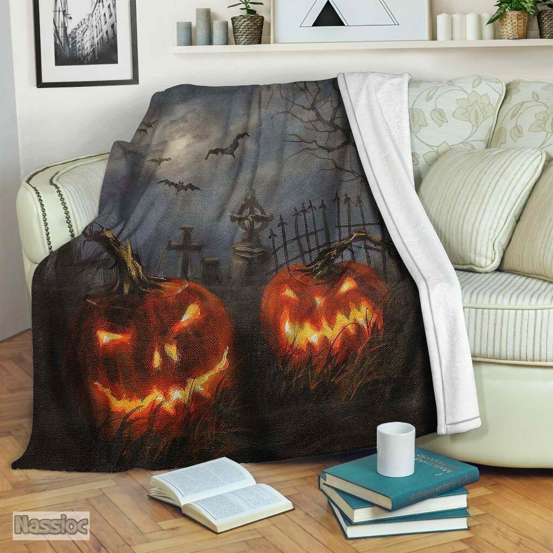 Halloween Fleece Blanket