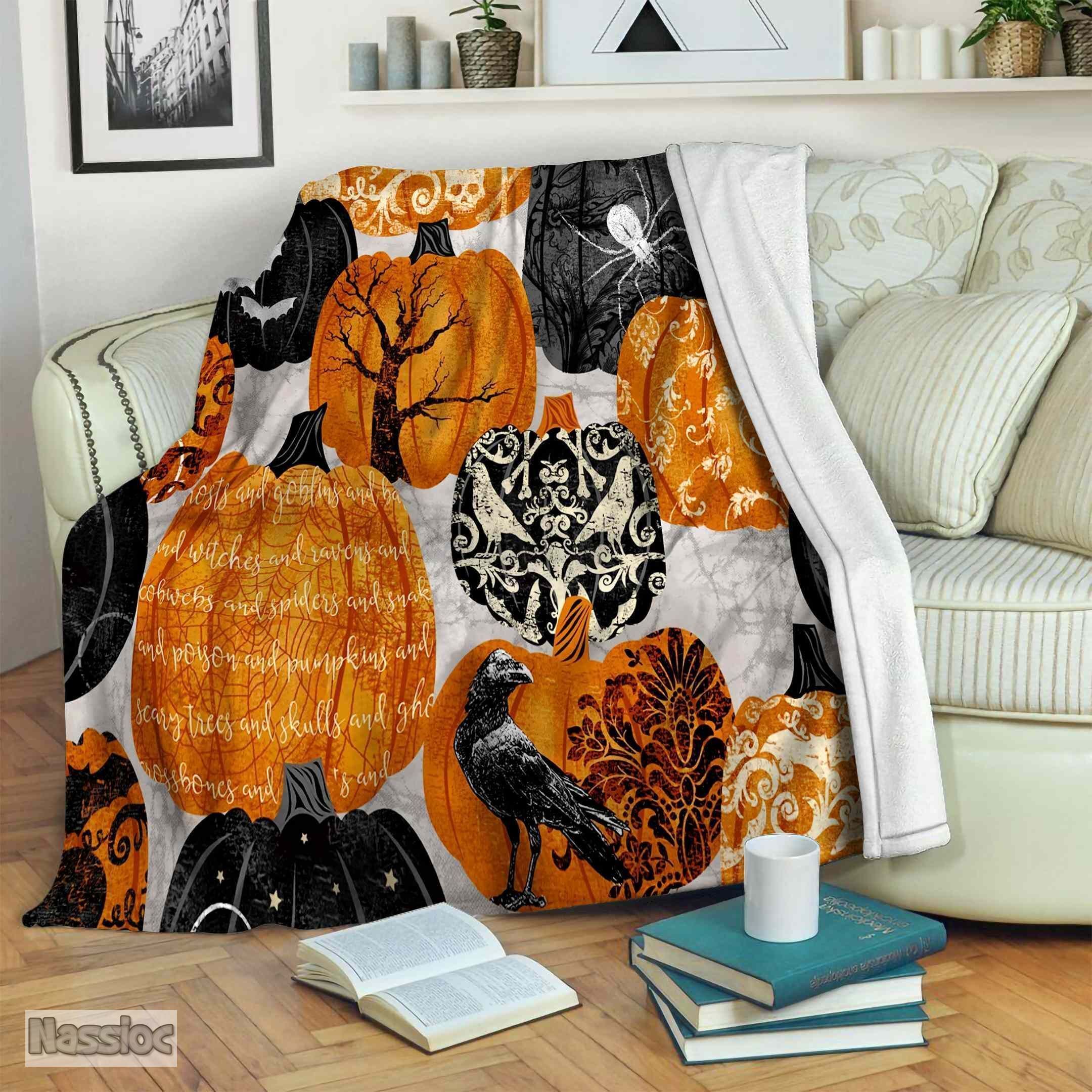 Halloween Fleece Blanket