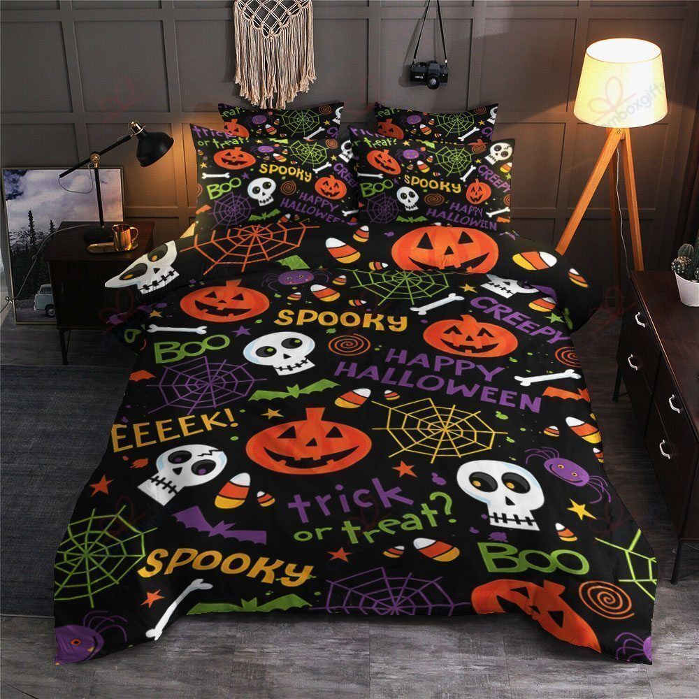 Halloween Happy Bedding Set