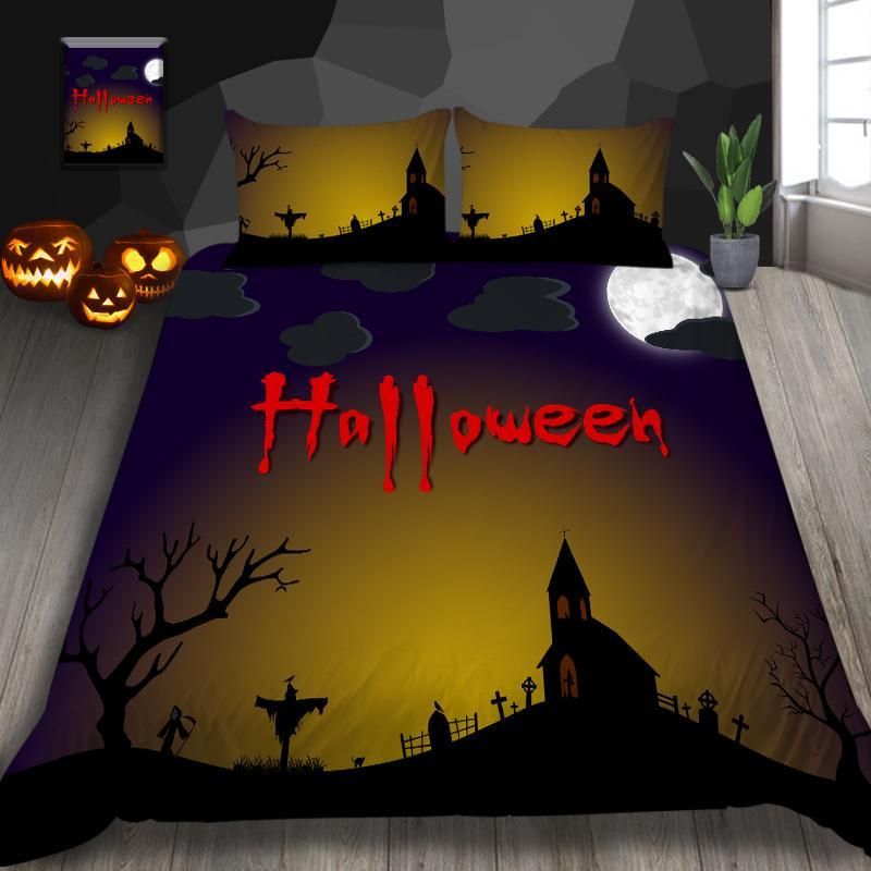 Halloween Home Bedding Set