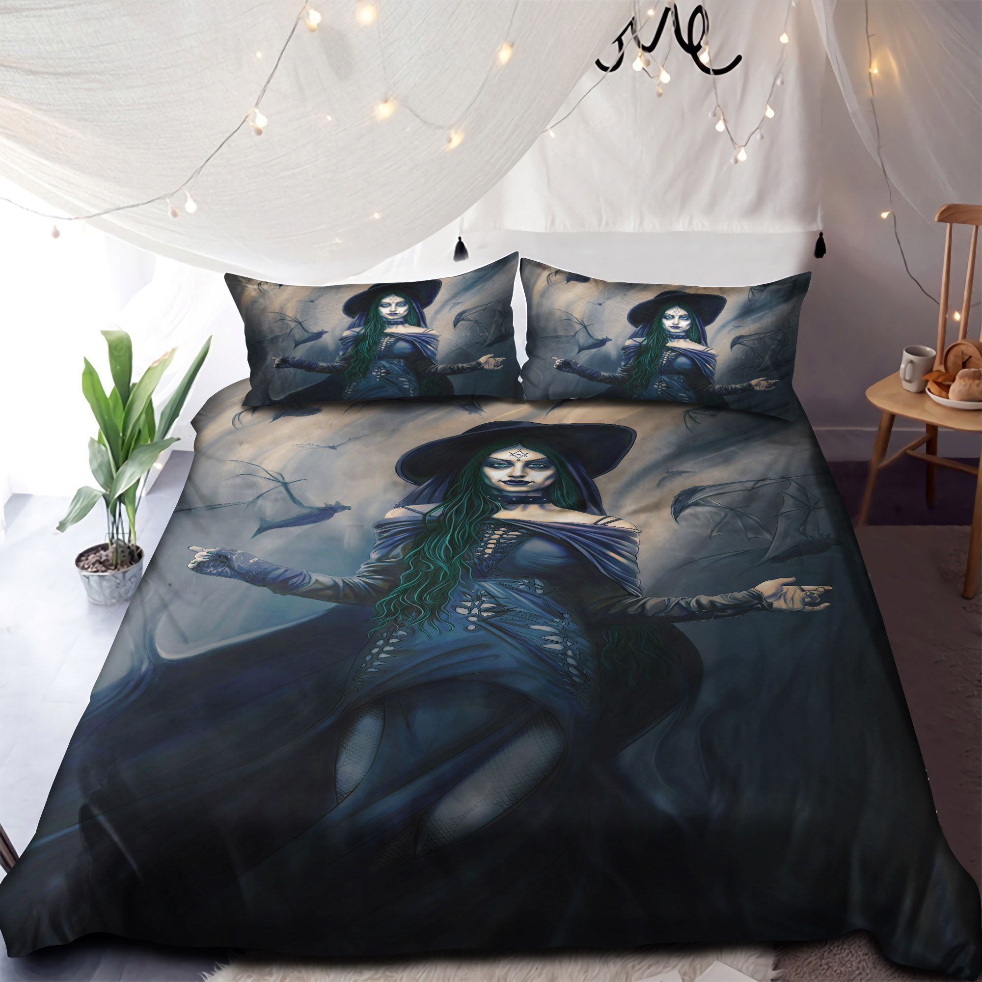 Halloween I Am A Wizard Bedding Set