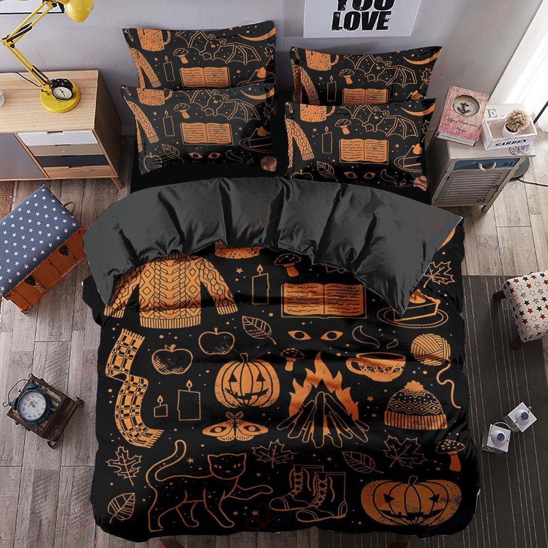 Halloween Bedding Set