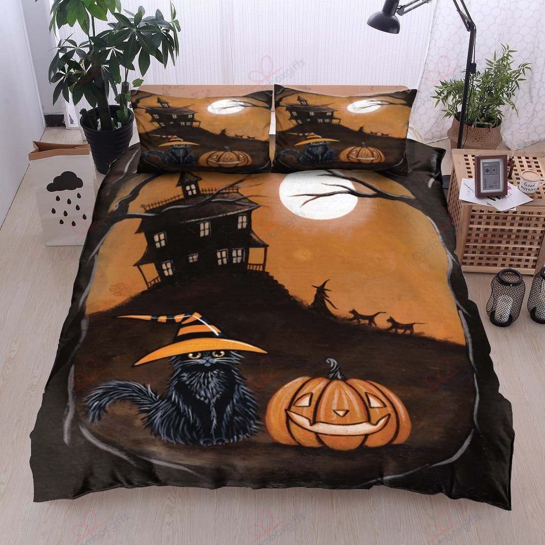 Halloween Moon Bedding Set