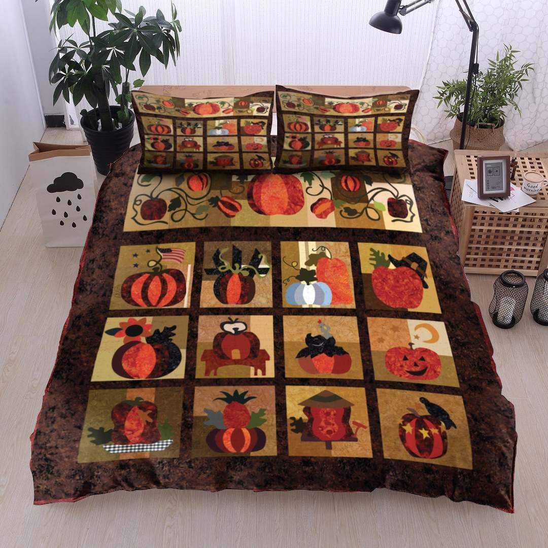 Halloween Pumpkin Bedding Set