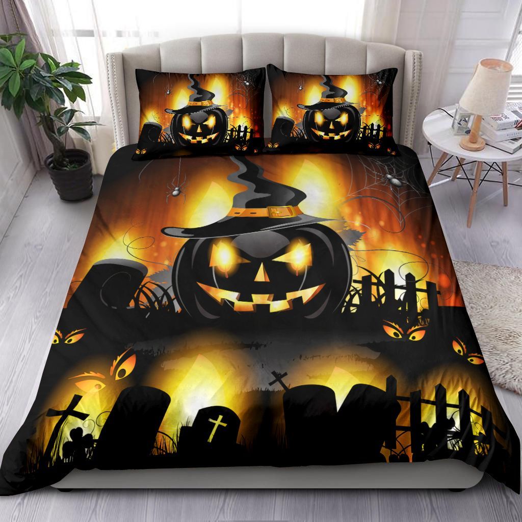 Halloween Pumpkin Bedding Set