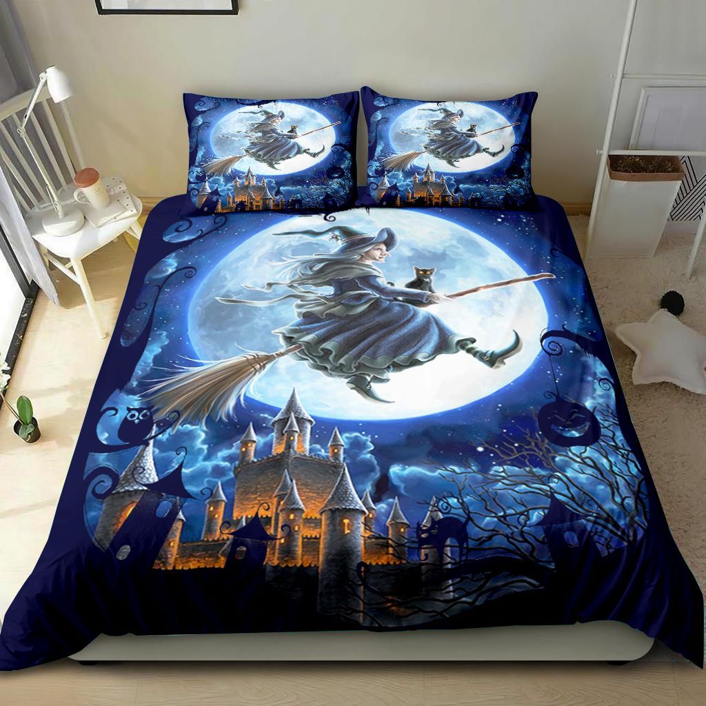 Halloween Witch Bedding Set