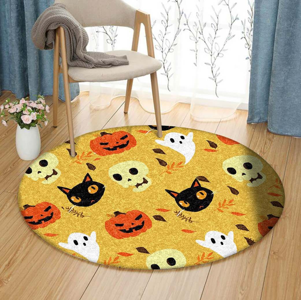 Hallowen Round Carpet