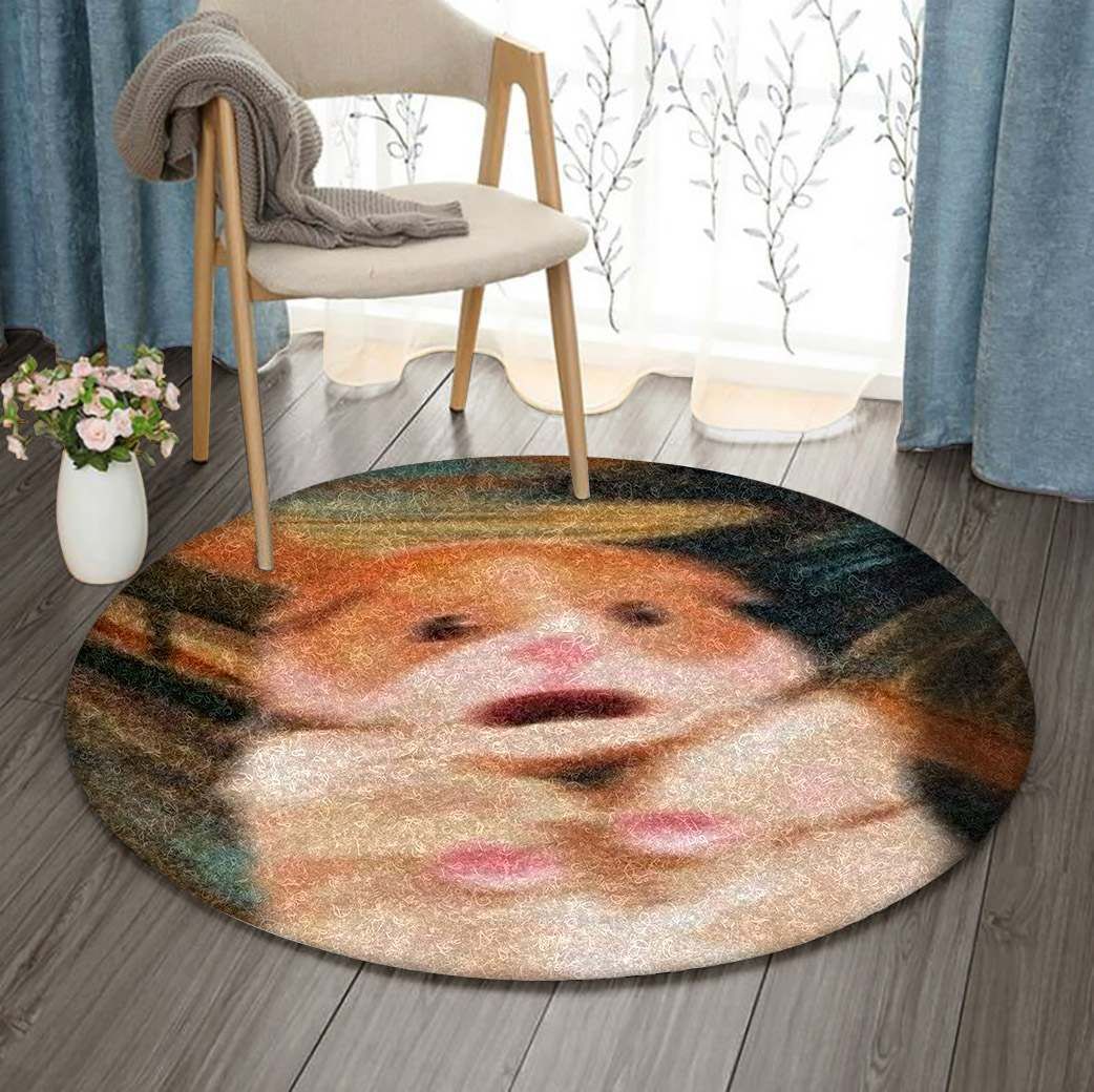 Hamster Round Carpet