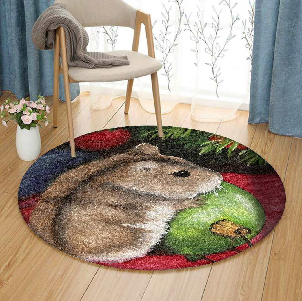 Hamster Round Carpet