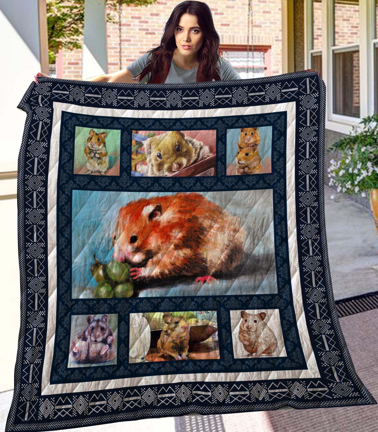 Hamster Quilt Blanket DHC291174VT