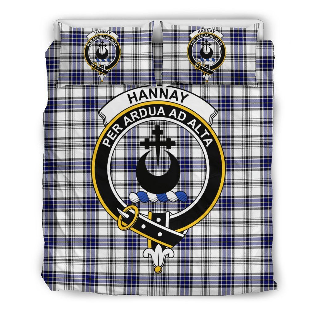Hannay Clan Badge Tartan Bedding Set