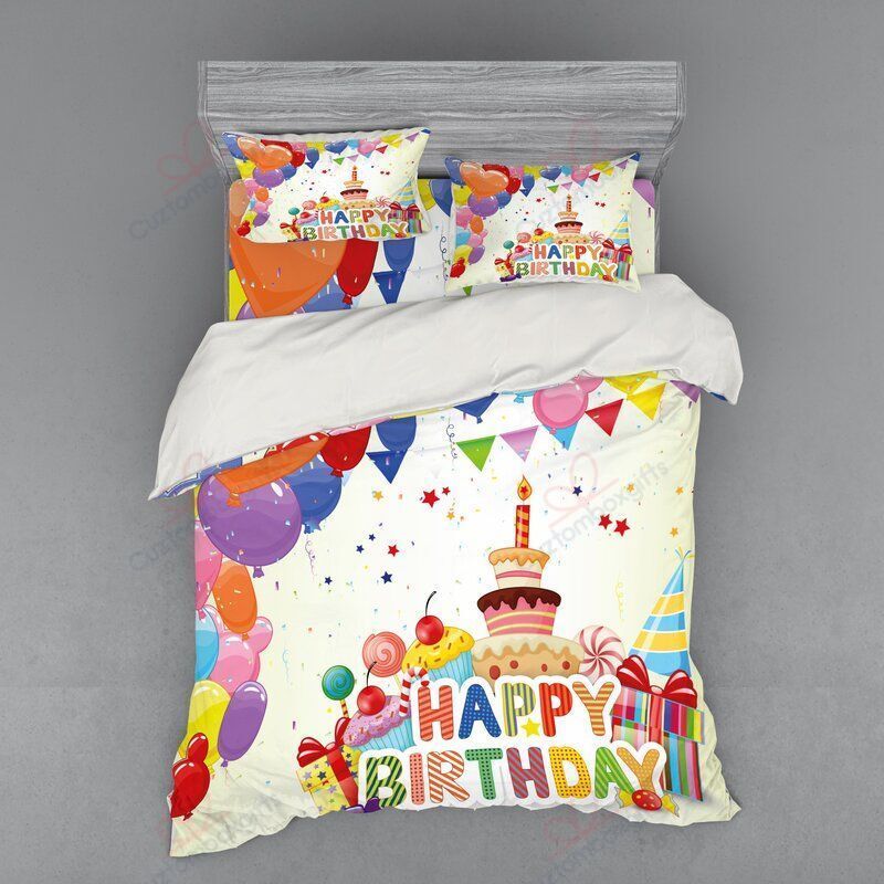 Happy Birthday Bedding Set