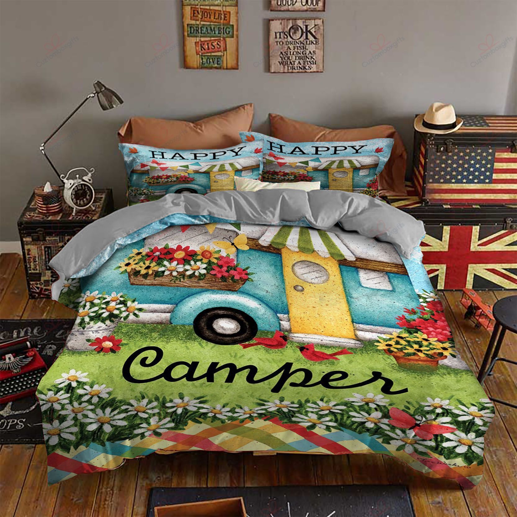 Happy Camper Van GS Bedding Set
