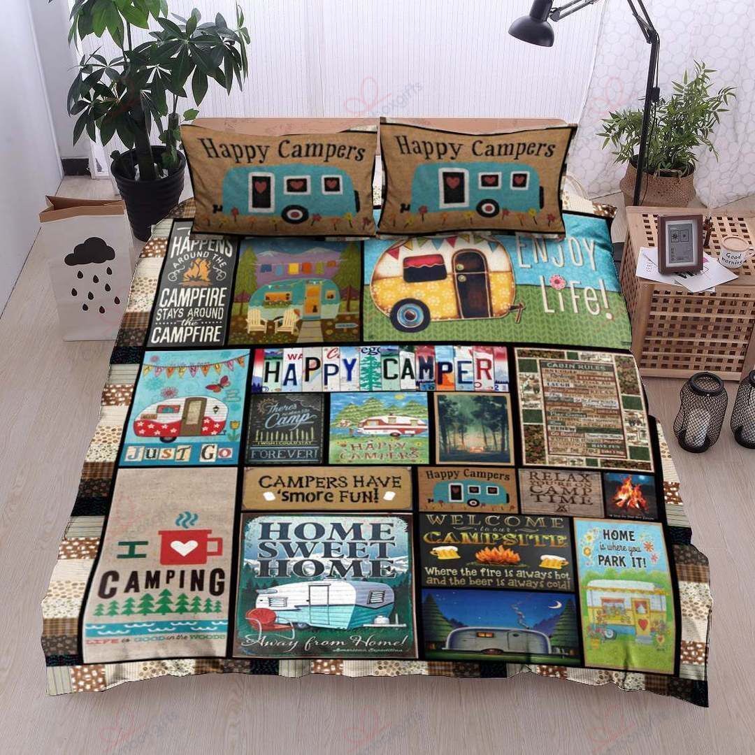 Happy Camping Bedding Set